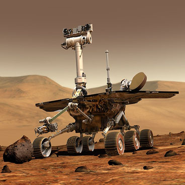 Mars rovers exploring planet Mars