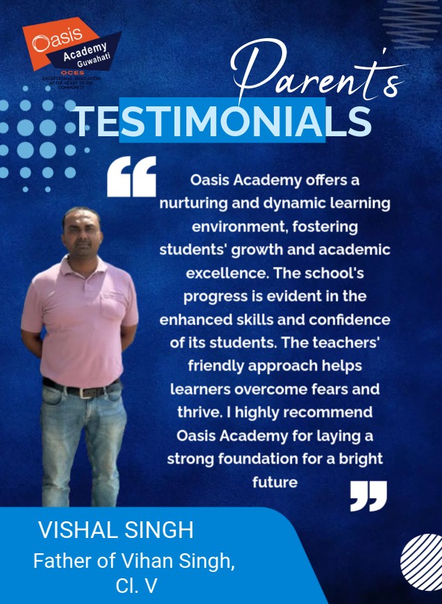 Oasis Academy Testimonial